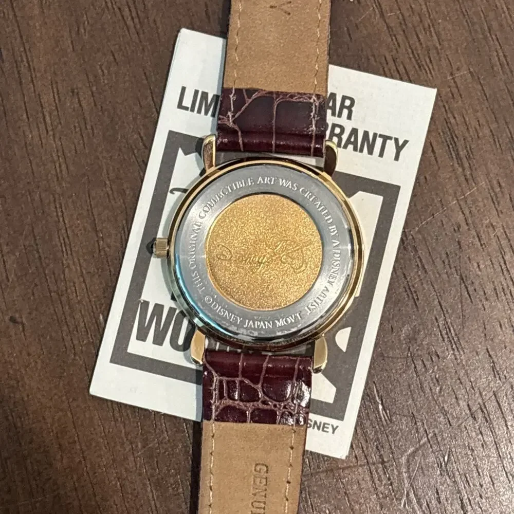 New Disney Artist Watch Donald Duck Rare! Super Nice Quality Limited